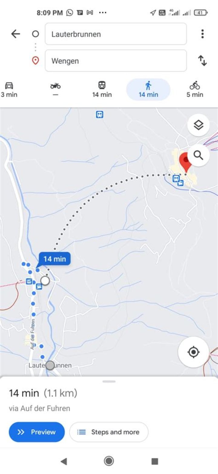 Question: What Does A Grey Dotted Line On Google Maps Mean