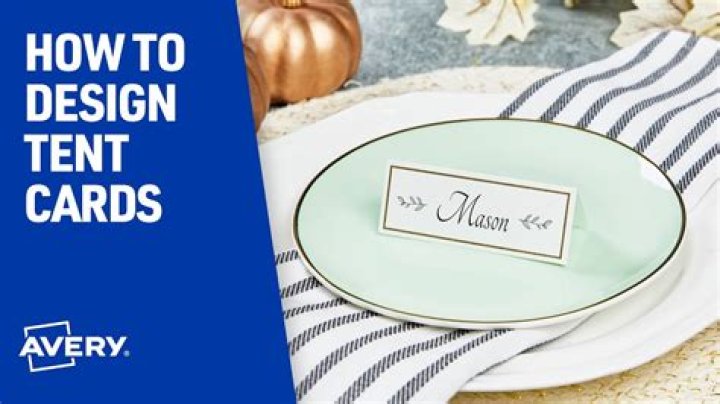 Quick Answer: Avery Tent Cards How To Setup And Print