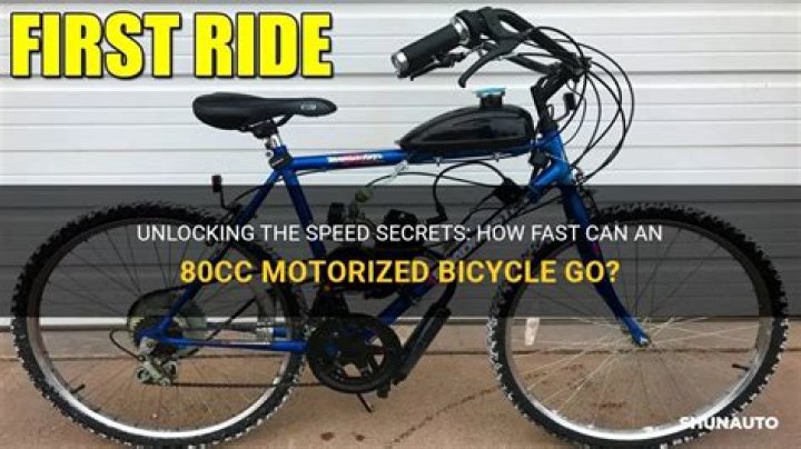 Quick Answer: How Fast Can An 80Cc Bike Go