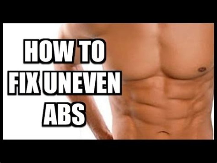 Quick Answer: How To Fix Uneven Abs