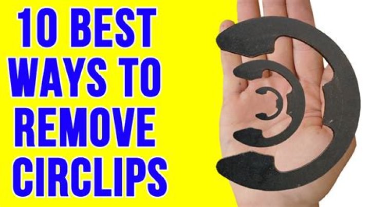 Quick Answer: How To Remove C Clip Without Tool