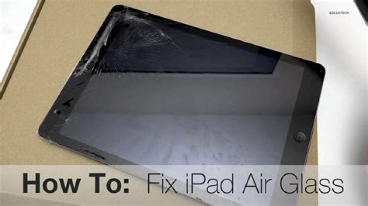 Quick Answer: How To Repair Cracked Ipad Glass