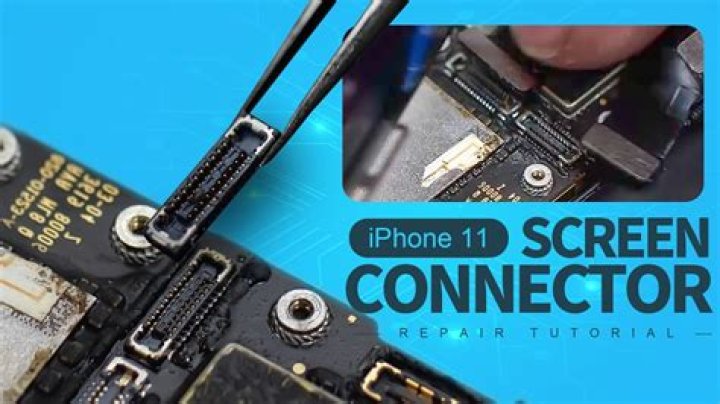 Quick Answer: How To Repair Iphone Lcd Connector