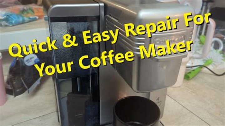 Quick Answer: How To Self Repair Cuisinart Espresso Cappuccino Maker Em-100C