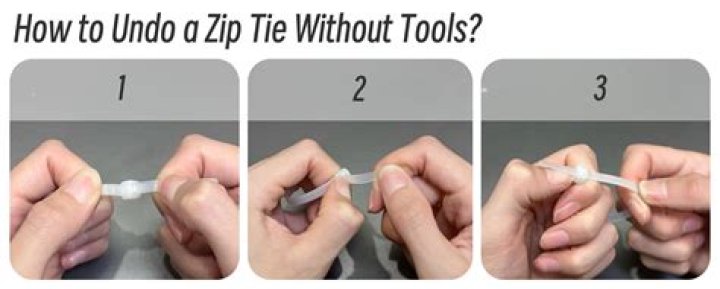 Quick Answer: How To Untie A Zip Tie