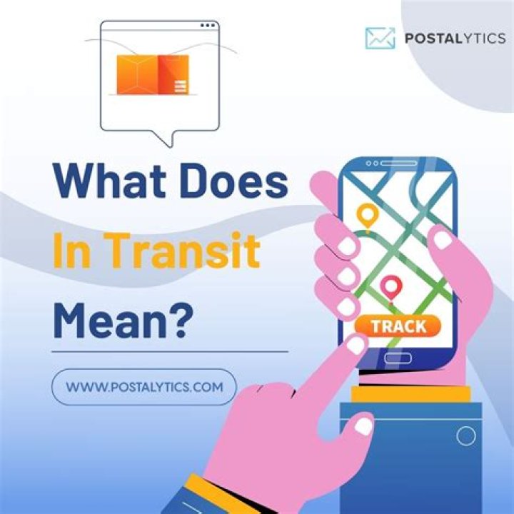 Quick Answer: What Does In Transit By Post Office Mean