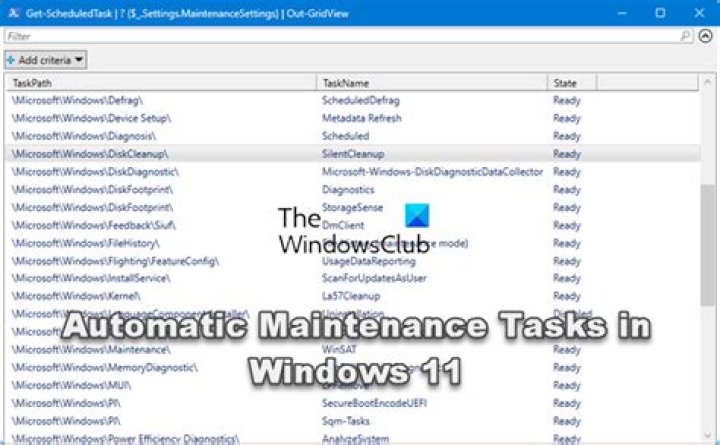 Quick Answer: What Is Windows 2012 Automatic Maintenance