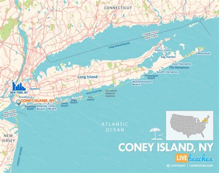 Quick Answer: What Ocean Is Coney Island On