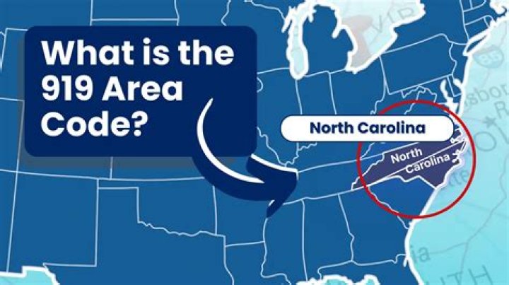Quick Answer: Where Is Area Code 919 Located In The United States