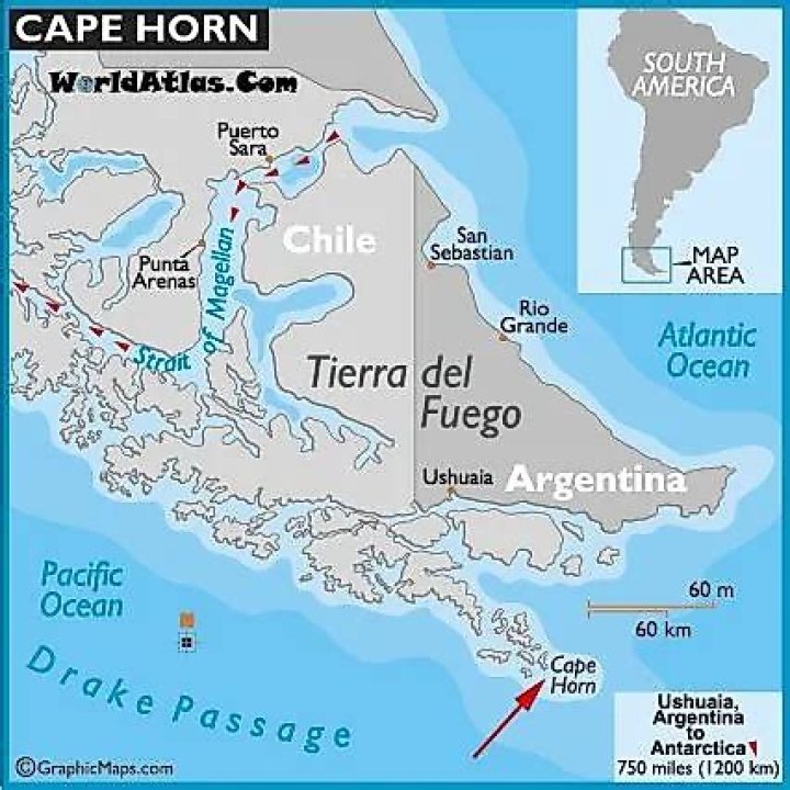 Quick Answer: Where Is Cape Horn Located On A Map