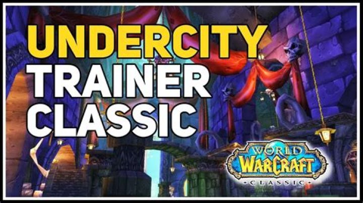 Quick Answer: Where Is Riding Trainer In Undercity