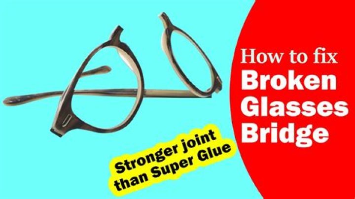 Repair Glasses Metal Bridge Diy