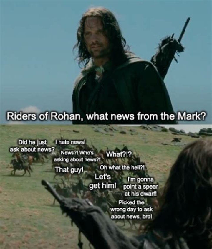 Riders Of Rohan What News From The Mark