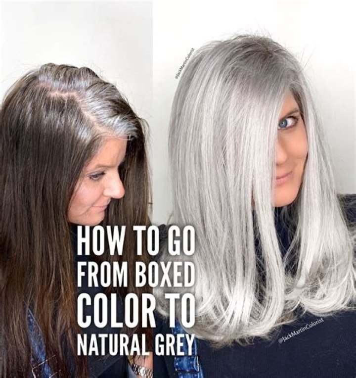 Silver grey hair - How To Discuss