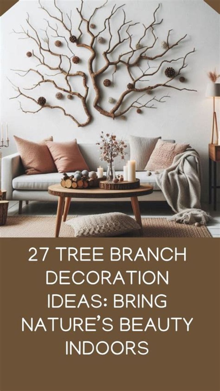 Tree branch decor - How To Discuss