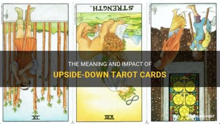 Upside Down Tarot Card - How To Discuss