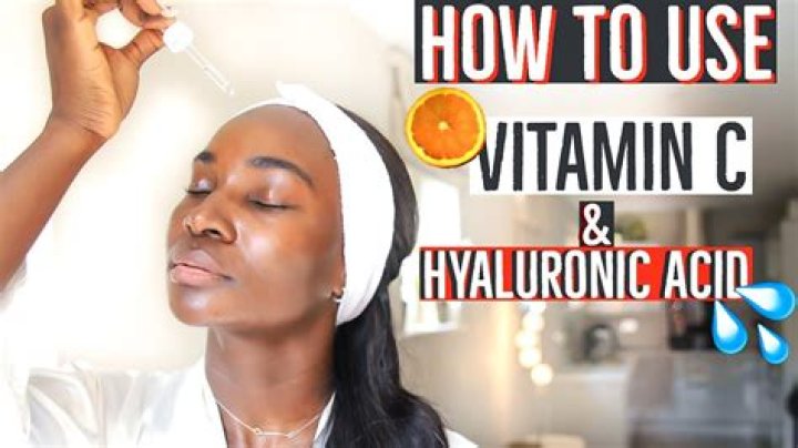 Vitamin c hyaluronic acid - How To Discuss