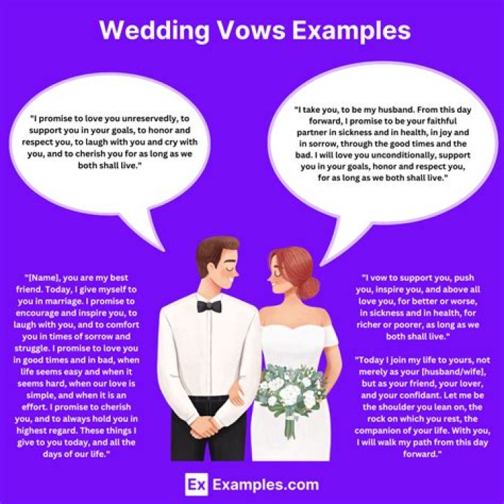 Vows to husband - How To Discuss