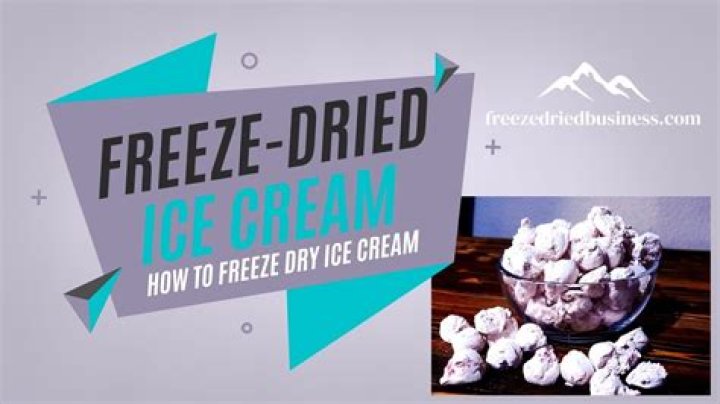 What ingredient makes ice cream freeze?
