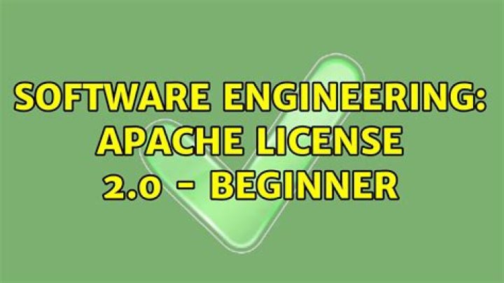 What is apache2 license