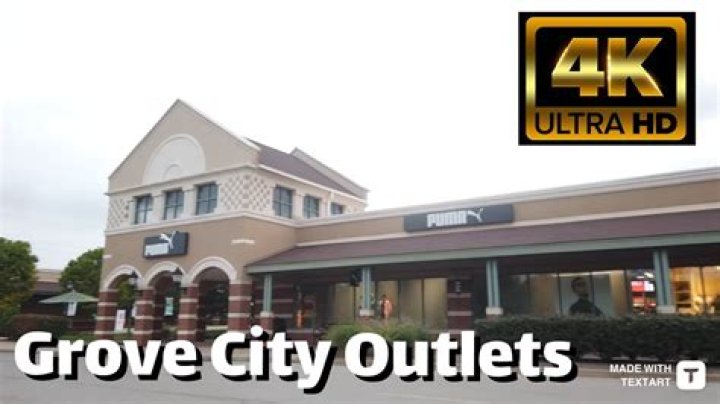 What Time Does Grove City Outlets Open On Black Friday