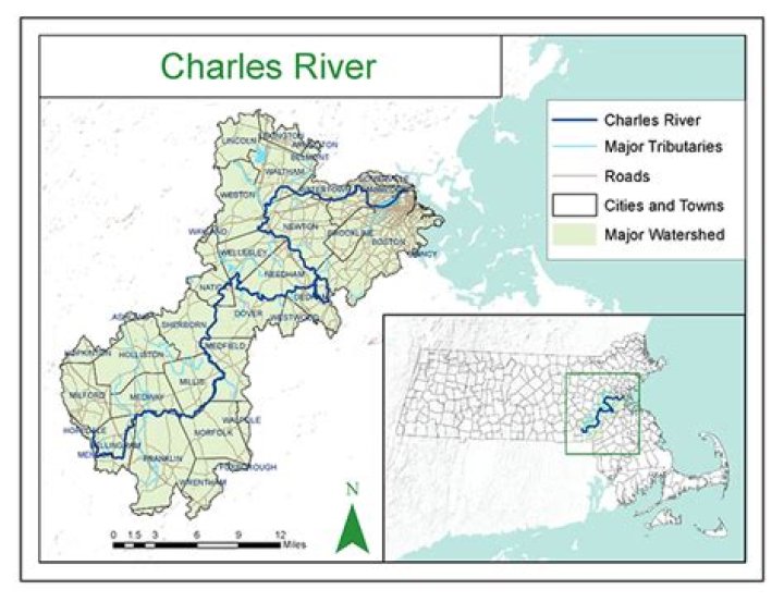 Where Does The Charles River Begin