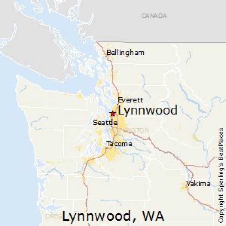 Where Is Lynnwood Washington On A Map