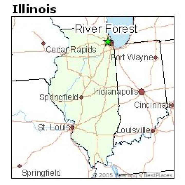 Where Is River Forest Illinois