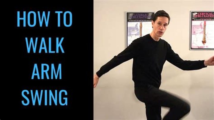 Why does only one of my arms swing when I walk