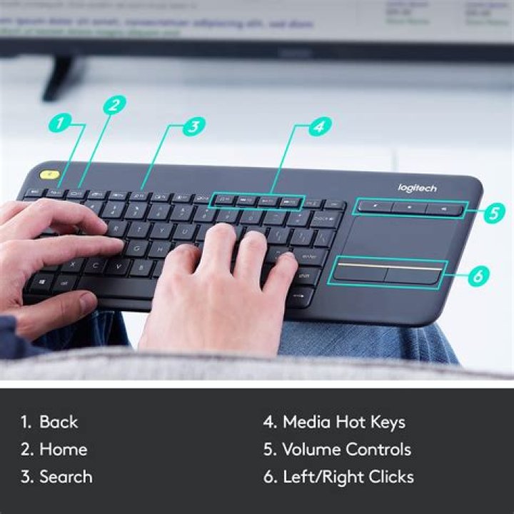 Wireless keyboard with touchpad - How To Discuss